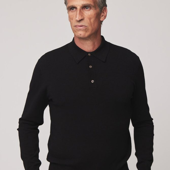 Stretch Merino Polo