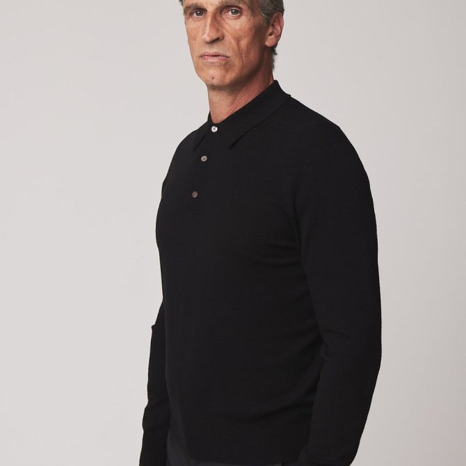 Stretch Merino Polo