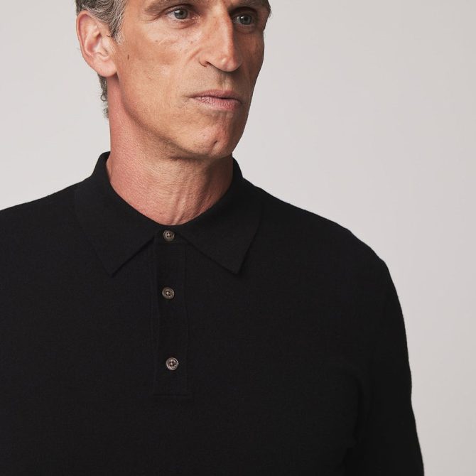 Stretch Merino Polo