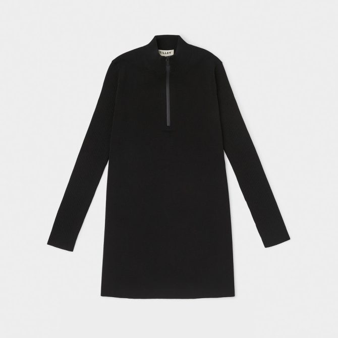 1/4 Zip Sweater Dress