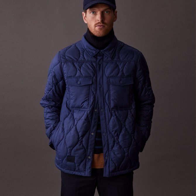 Quilted Shirt Jacket