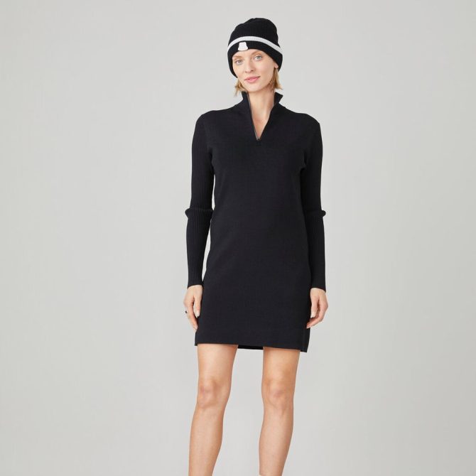 1/4 Zip Sweater Dress