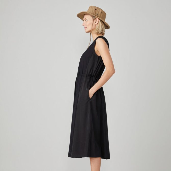 Gathered Knit Dress