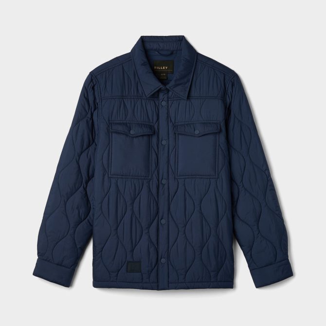 Quilted Shirt Jacket