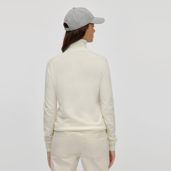 Stretch Merino Turtleneck